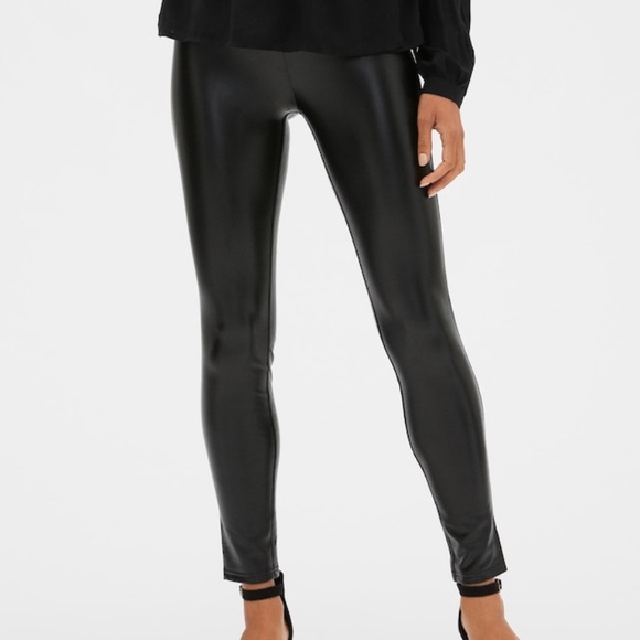 GAP Pants - GAP Faux Leather Cozy Lined Leggings